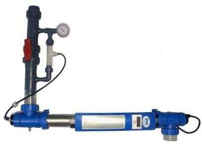 Установка ультрафиолетовая с озонатором для бассейнов Blue Lagoon Ozone  UV-C 75000 (рис.2)