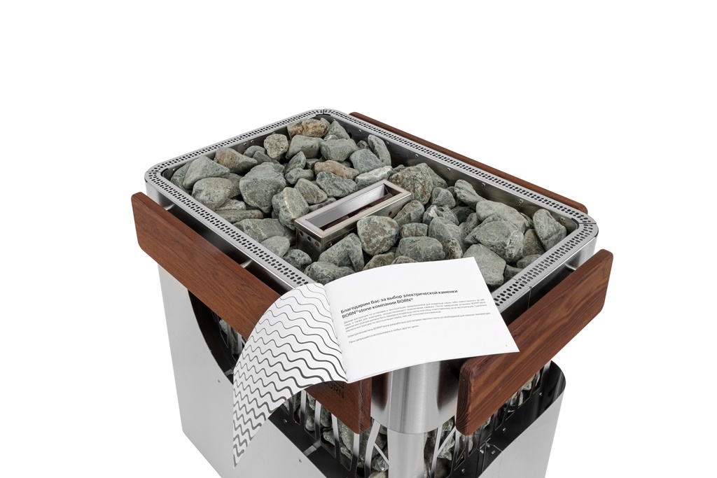 Электрическая каменка BORN stone 15 кВт для сауны (рис.27)